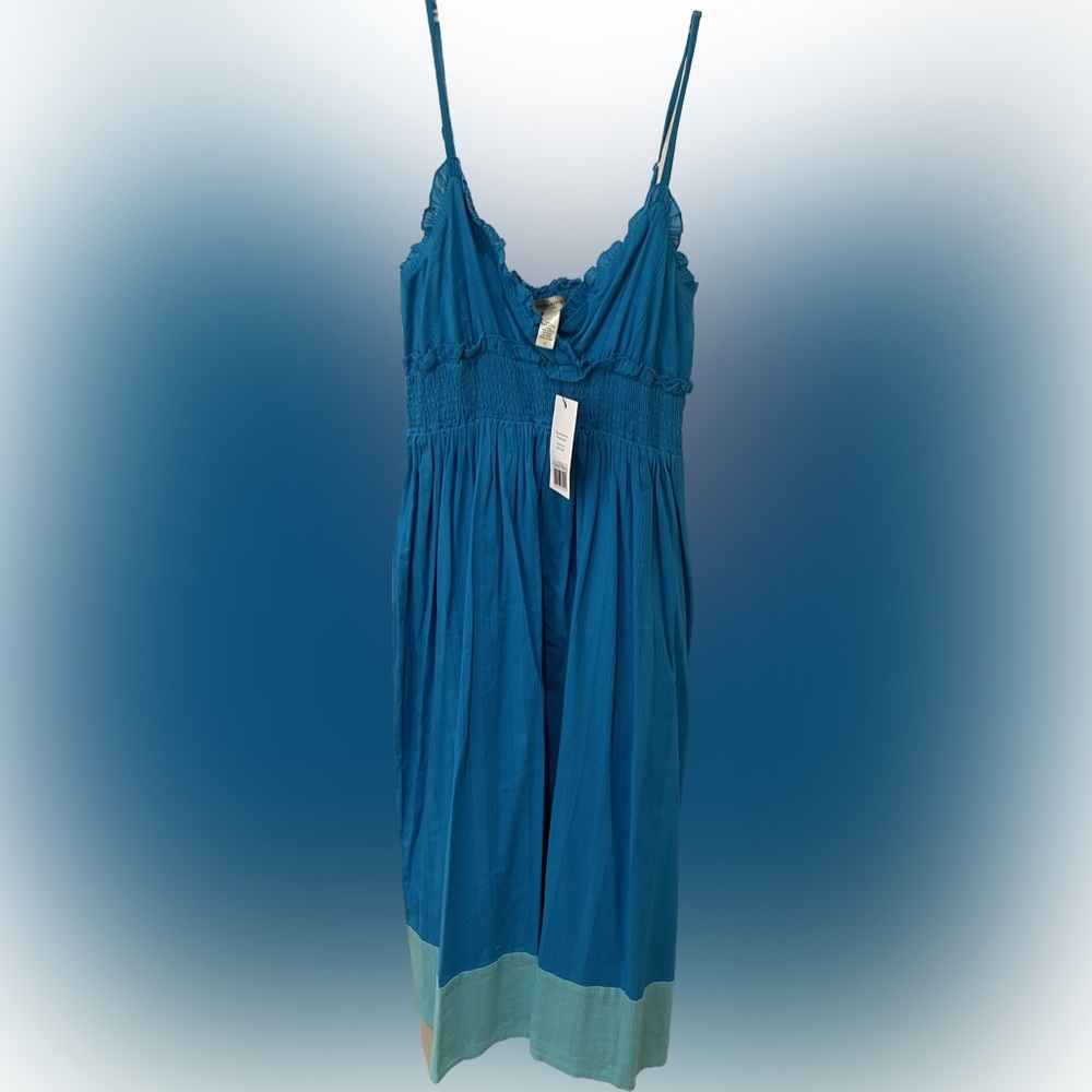 Banana Republic cotton spaghetti strap sundress